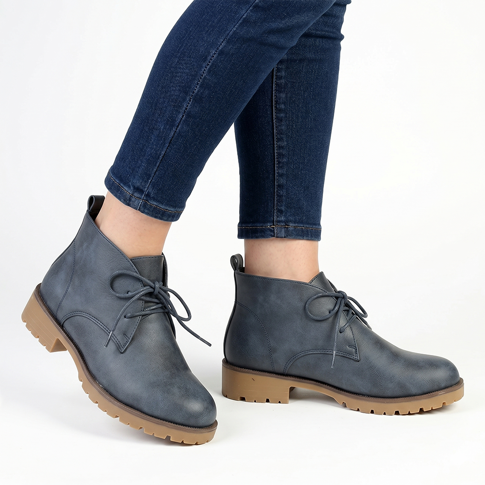 Madison Mandy Ankle Boot - Navy