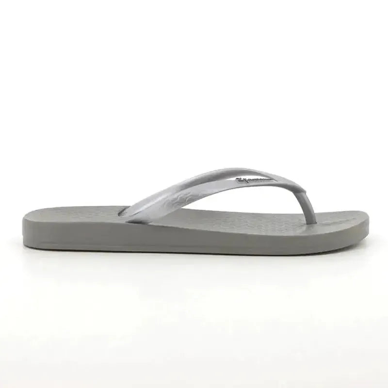 Ipanema Anatomica Thong Sandal - Grey/Silver