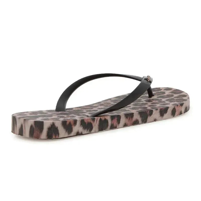 Ipanema Animal Chic Flip Flop Sandal - Pink Black