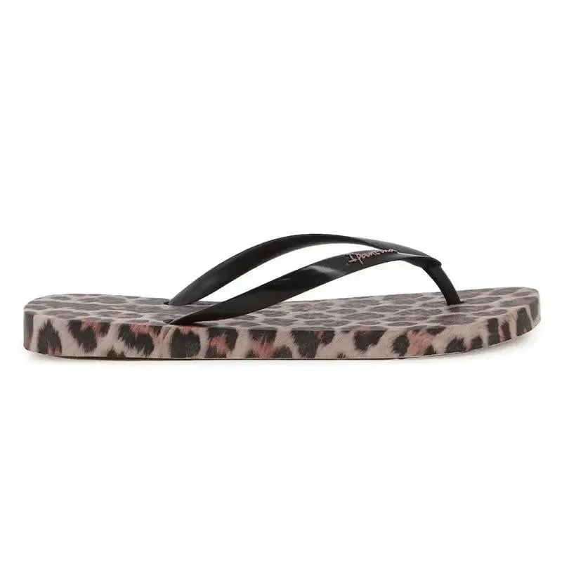 Ipanema Animal Chic Flip Flop Sandal - Pink Black