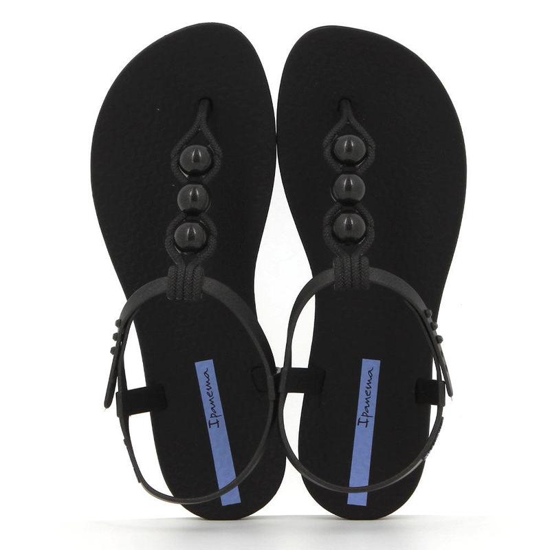 Ipanema Back-Strap Sandals - Black / Blue-Ipanema-Buy shoes online