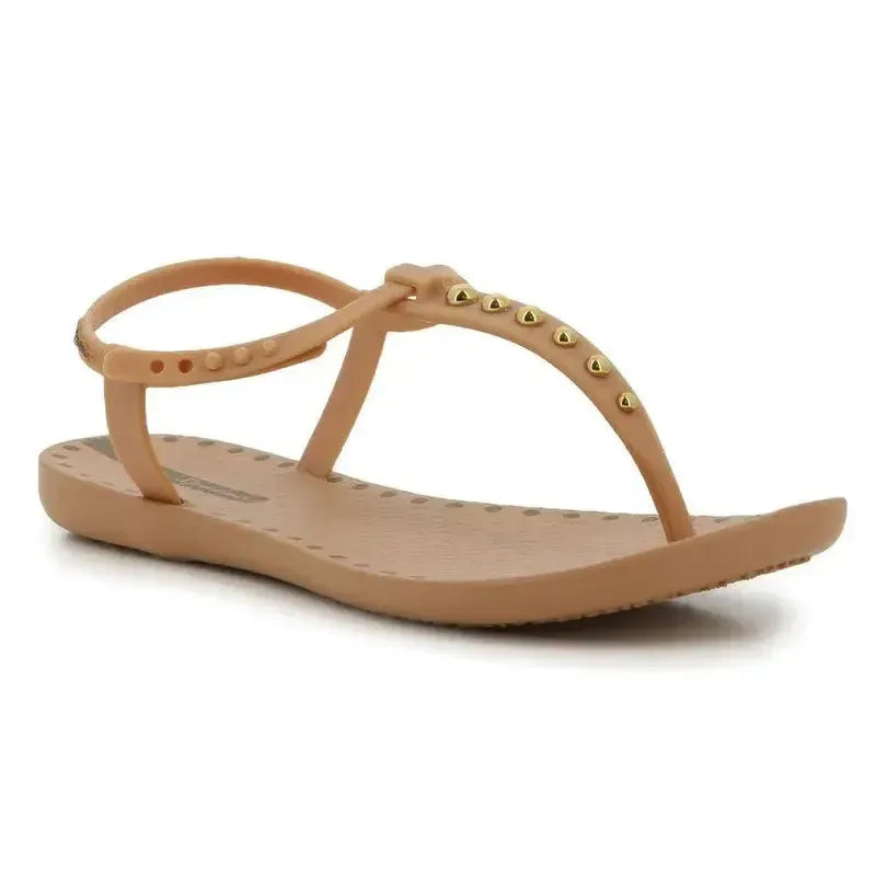 Ipanema Class Dots Slingback Sandal - Beige Gold