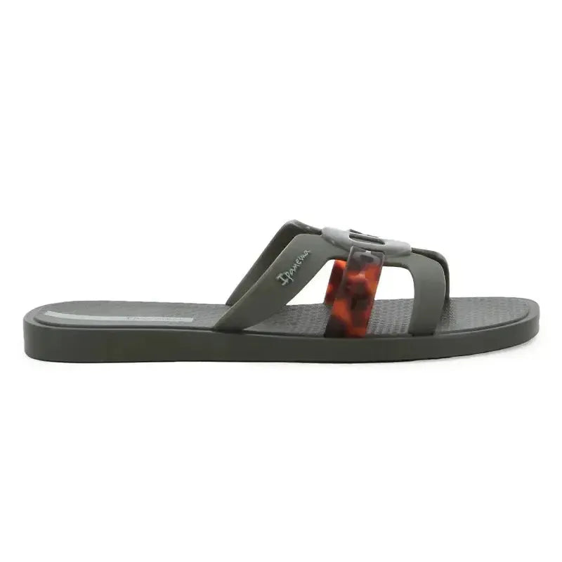 Ipanema Hoy 2 Tone Slide - Dark Green