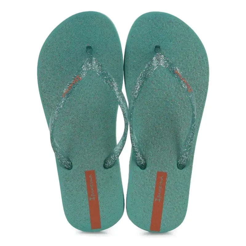 Ipanema Kids Glitter Thong Sandal - Blue