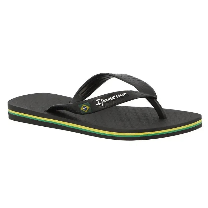 Ipanema Kids Oasis Brasil Thong Sandal - Black