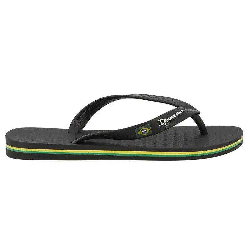 Ipanema Kids Oasis Brasil Thong Sandal - Black