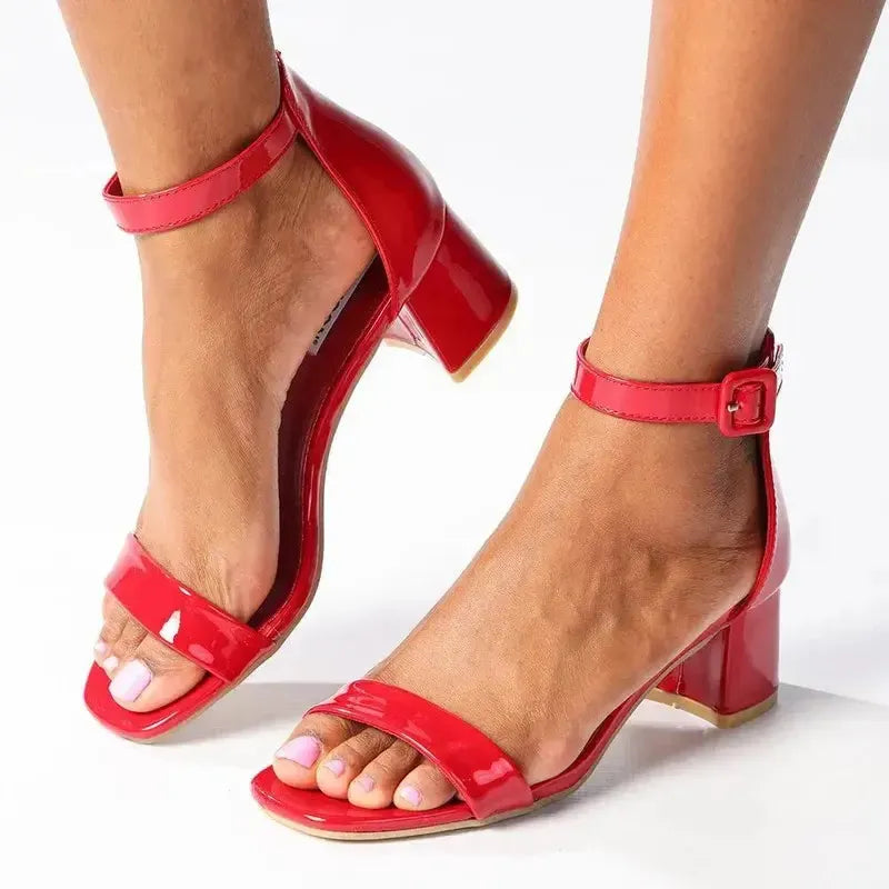 Madison Amira Heel - Red
