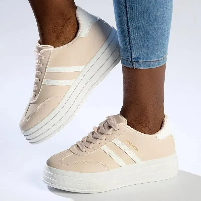 Madison Ashton Sneaker - Pink / White