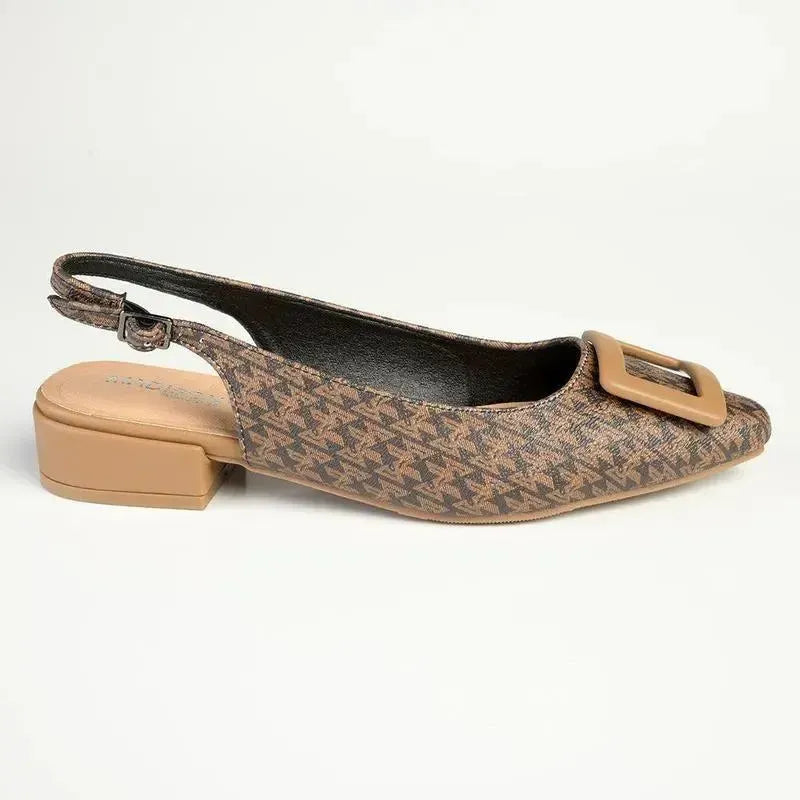 Madison Babette Flats - Chocolate Multi