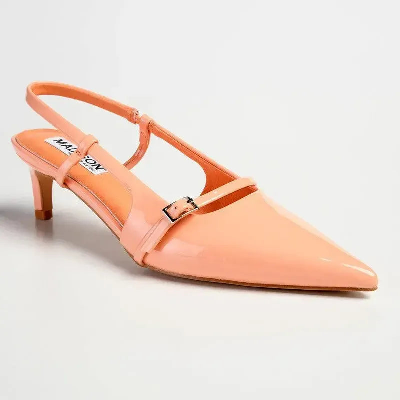 Madison Baila Heels - Peach Fuzz