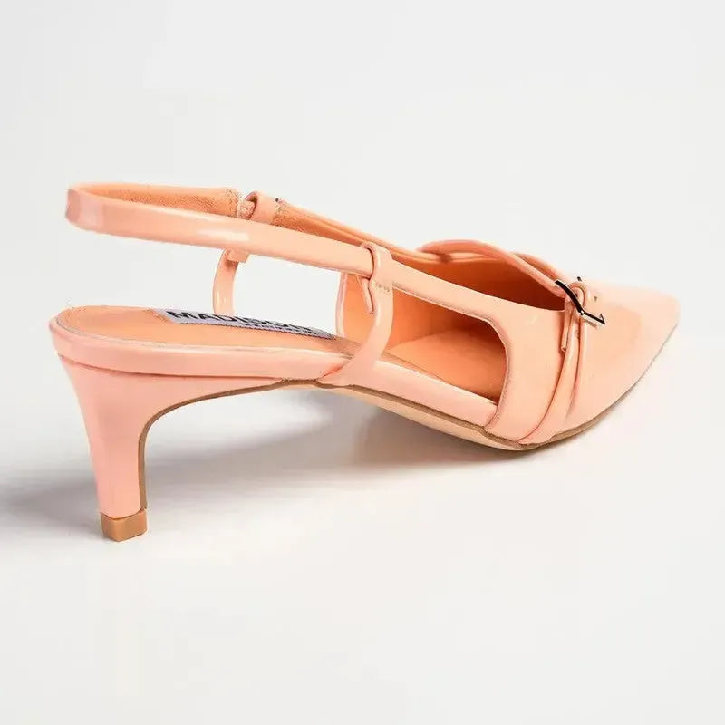 Madison Baila Heels - Peach Fuzz