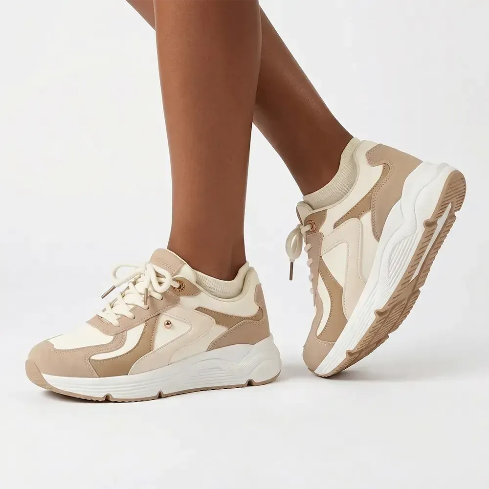 Madison Blend Sneaker - Multi Beige