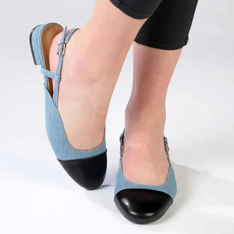 Madison Bluma Sandal - Black / Blue