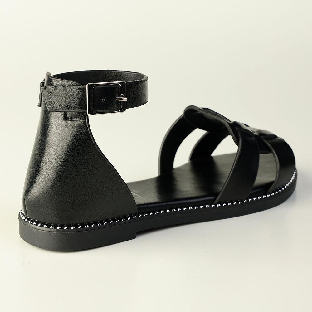 Madison Closed Back Sandal - Black-Madison Heart of New York-Buy shoes online