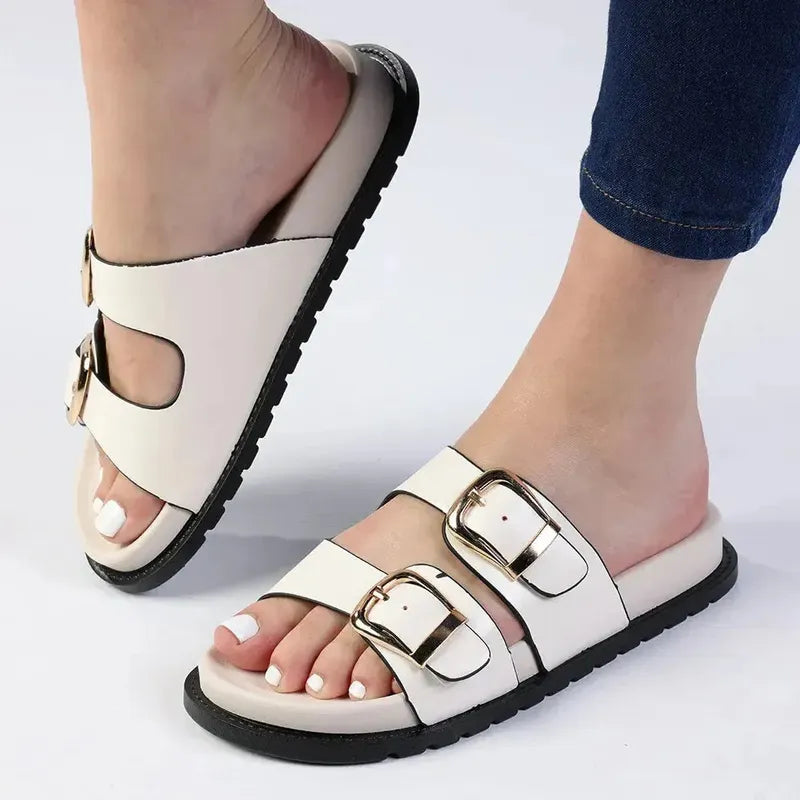 Madison Comfort Sandal - Nude