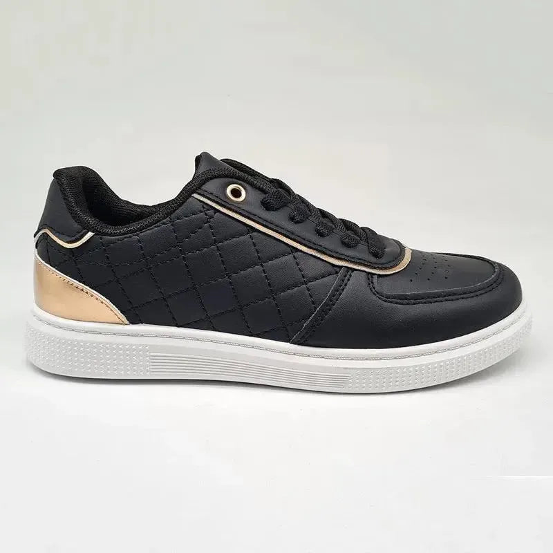 Madison Cyprus Sneaker - Black/ Rose Gold