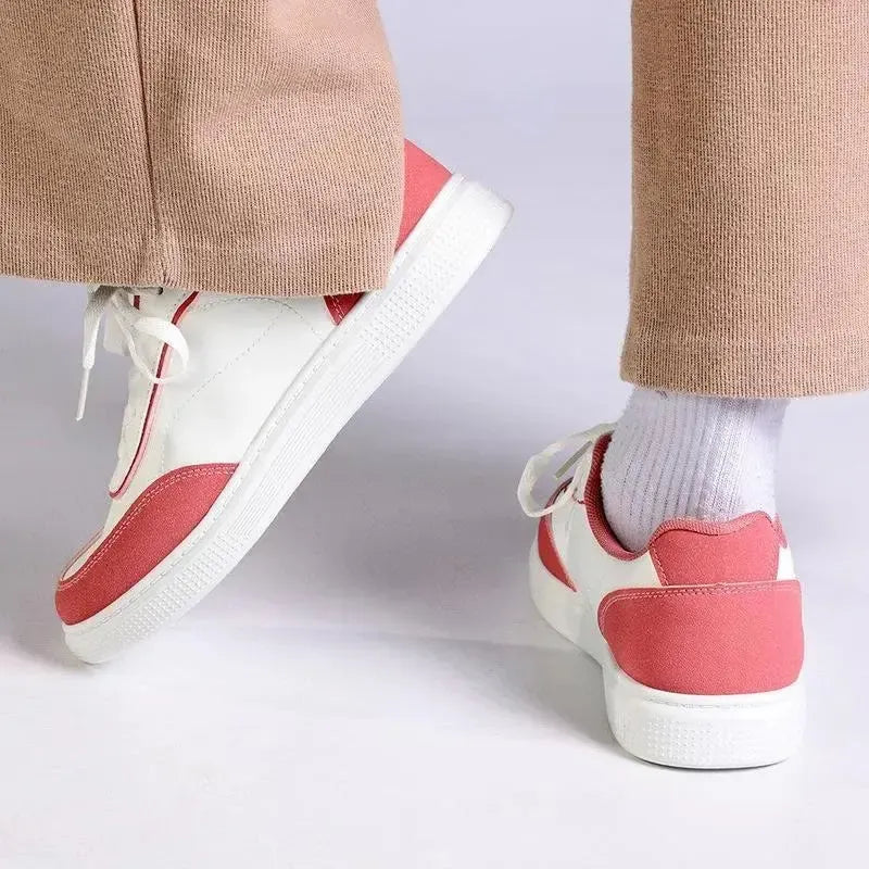 Madison Cyprus Sneaker - White/ Pink