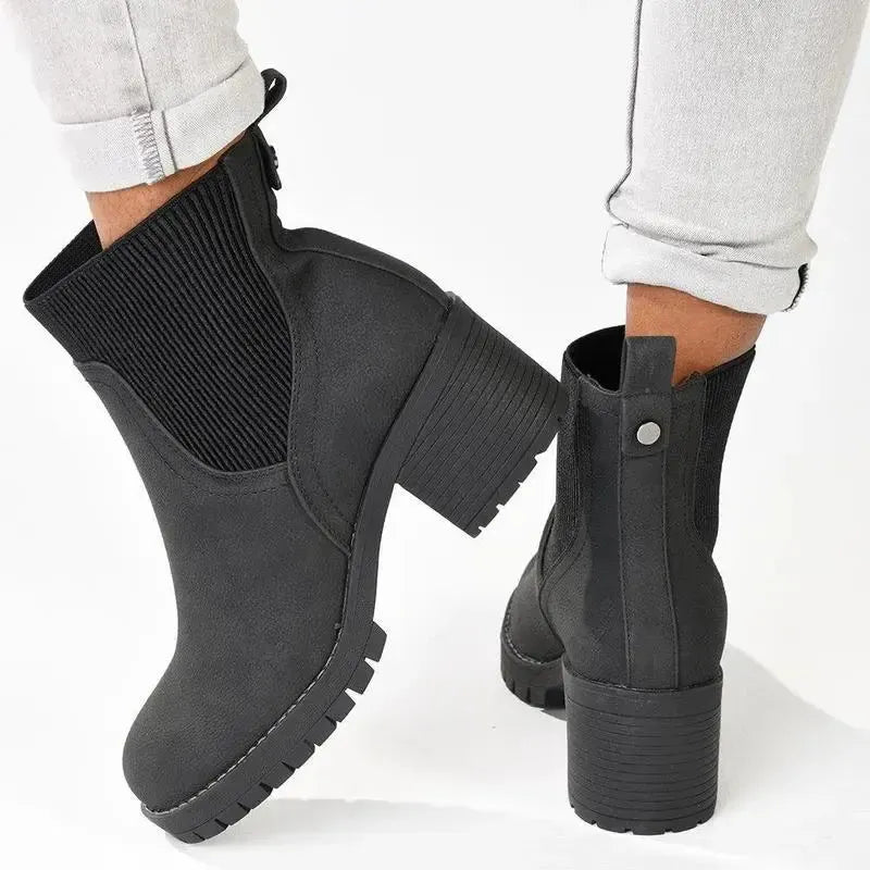 Madison Ella Ankle Boot - Black