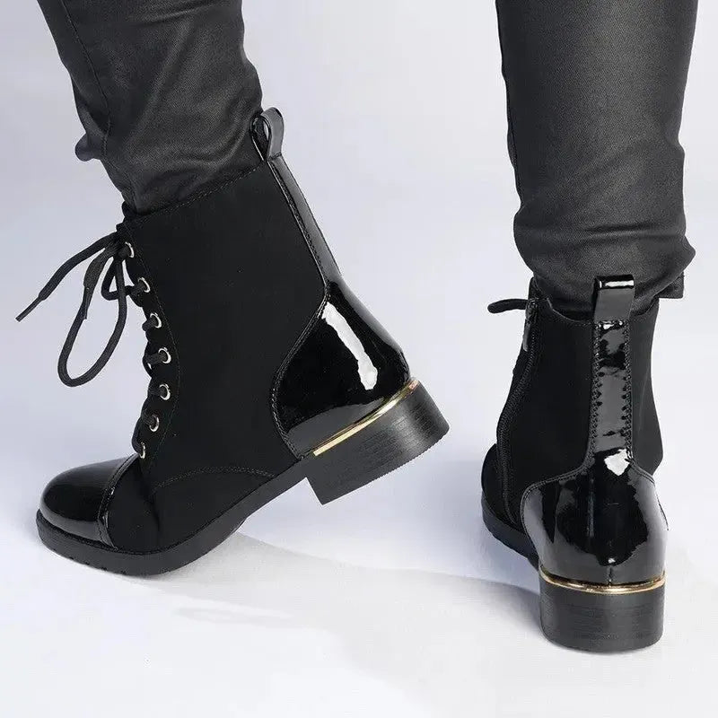 Madison Formal Short Boot - Black