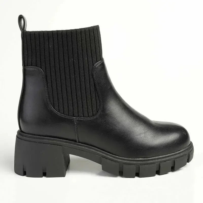 Madison Foster Ankle Boot - Black