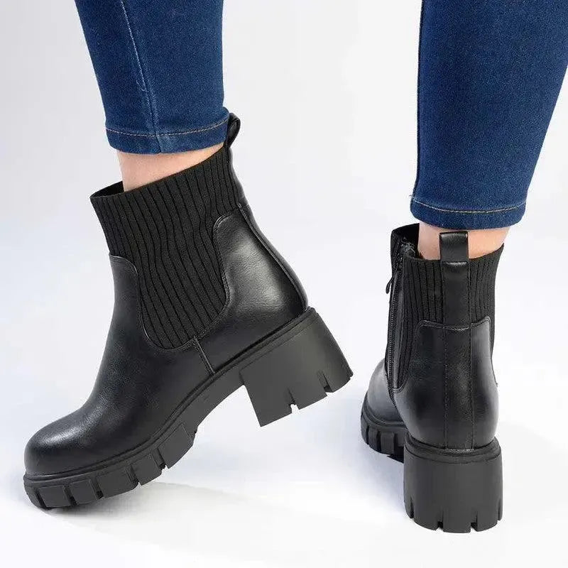 Madison Foster Ankle Boot - Black