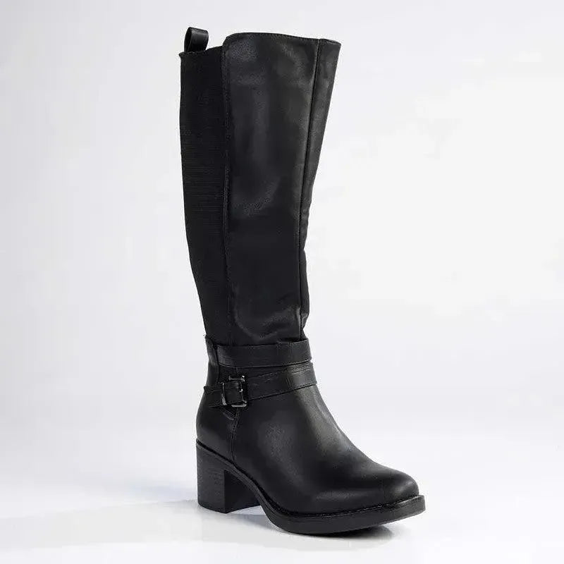 Madison Gabriella 2 Long Gusset Boots - Black