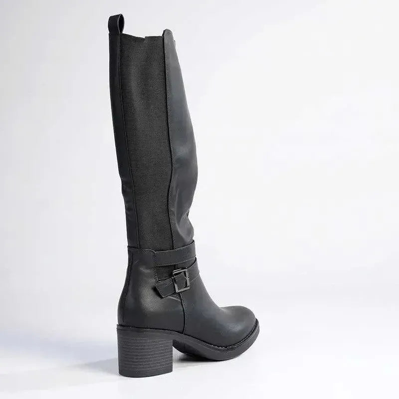 Madison Gabriella 2 Long Gusset Boots - Black