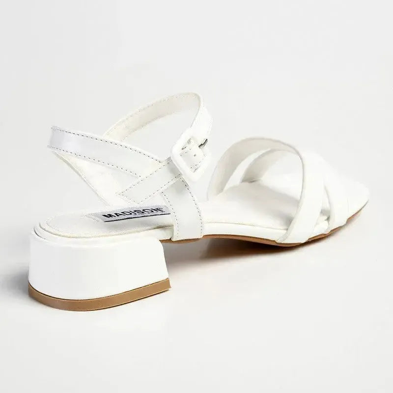 Madison Gentry Sandal - White