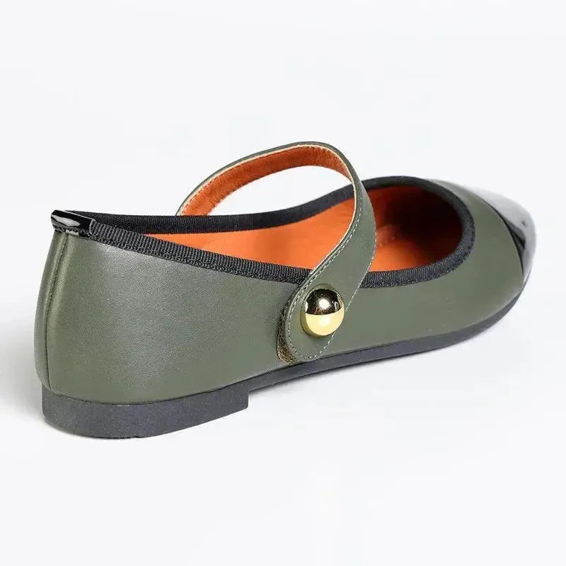 Madison Griselda Pump - Black/ Olive