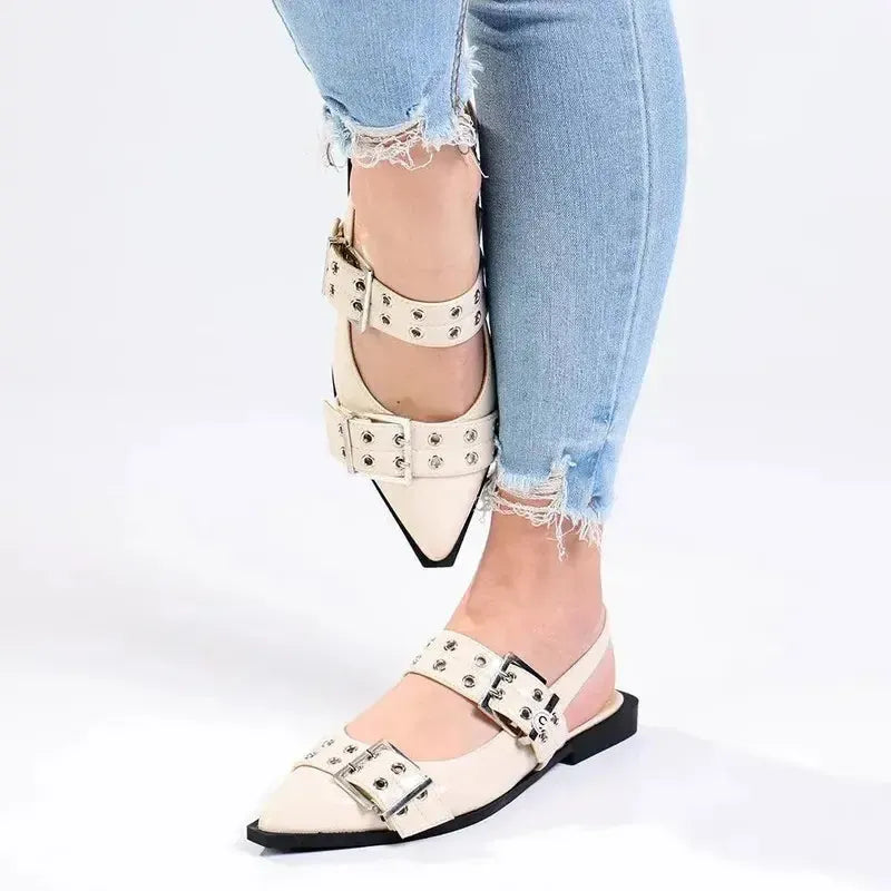 Madison Gwen Flats - Nude