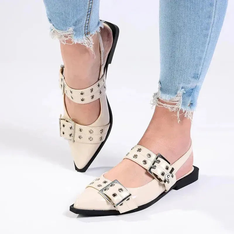 Madison Gwen Flats - Nude