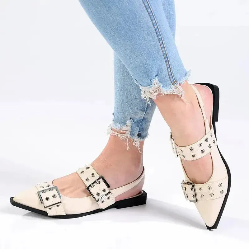 Madison Gwen Flats - Nude