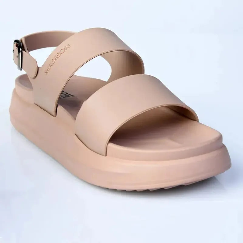 Madison Halter Sandal - Nude