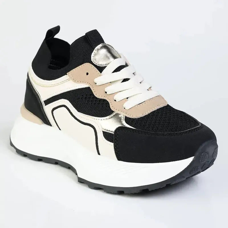 Madison Janey Sneaker - Black Multi