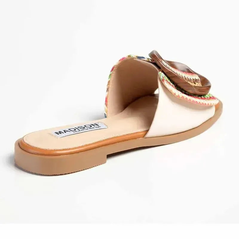 Madison Janvee 2 Flats - Multi Nude
