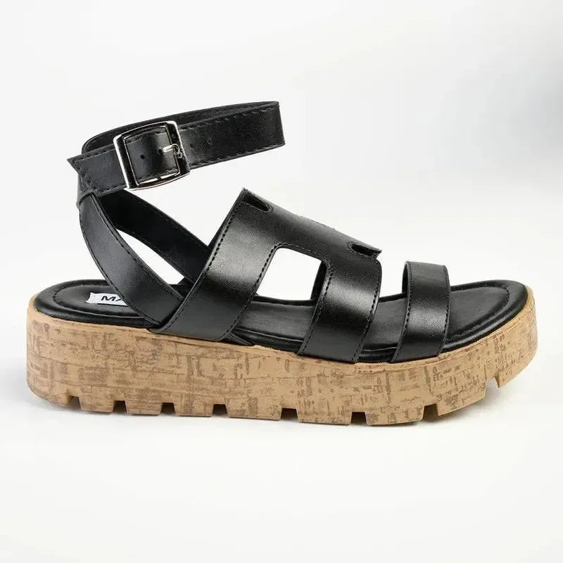 Madison Jeanmarie Wedge - Black