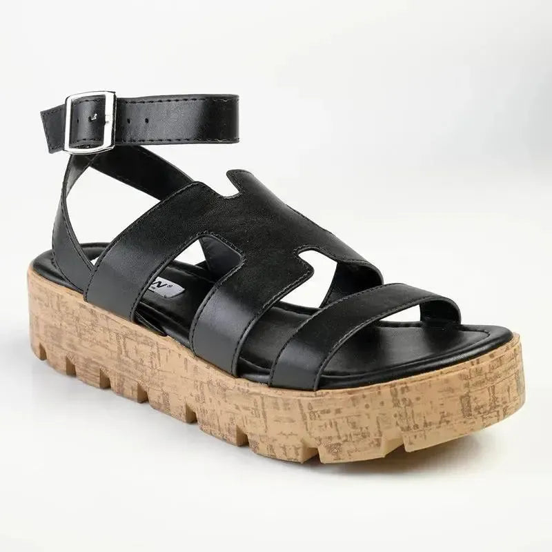 Madison Jeanmarie Wedge - Black