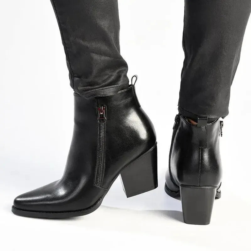 Madison Jeffie 2 Side Zip Ankle Boot - Black