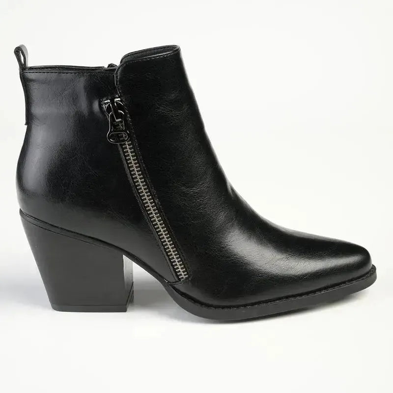 Madison Jeffie Ankle Boot - Black