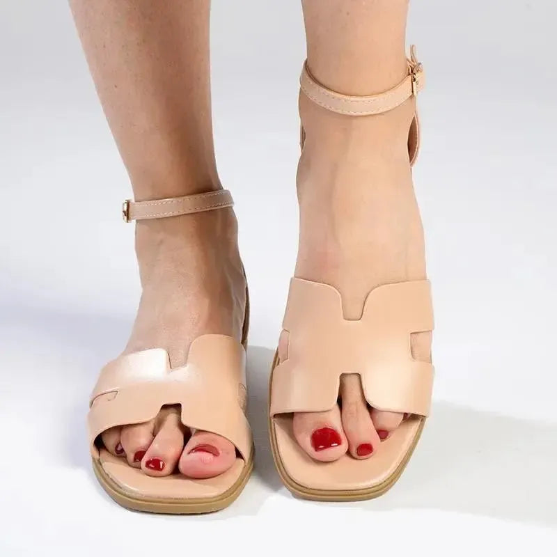 Madison Jenny H Sandal - Nude