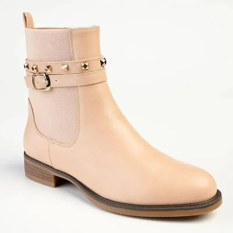 Madison Jenny Lynn Ankle Boot - Nude