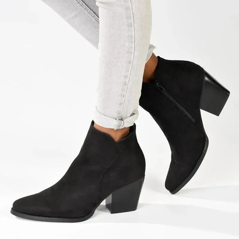 Madison Jett Ankle Boot - Black