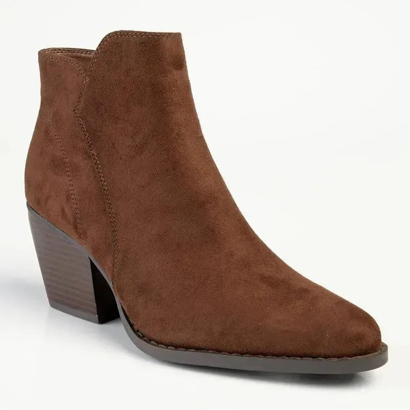 Madison Jett Ankle Boot - Chocolate