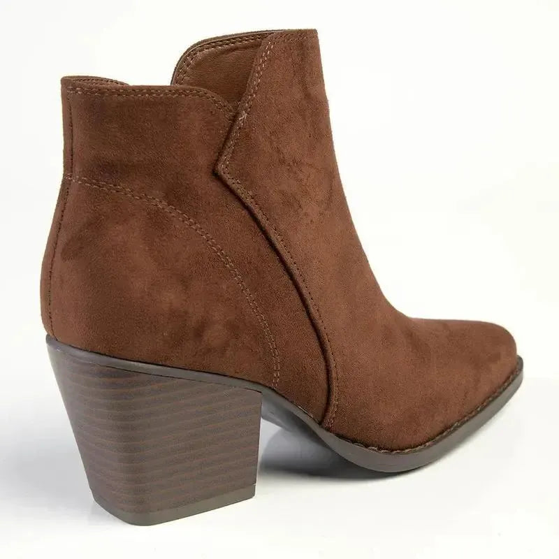 Madison Jett Ankle Boot - Chocolate