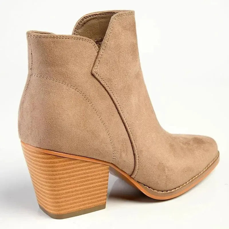 Madison Jett Ankle Boot - Taupe