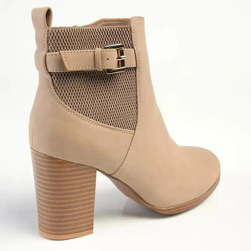 Madison Johnda Ankle Boot - Nude