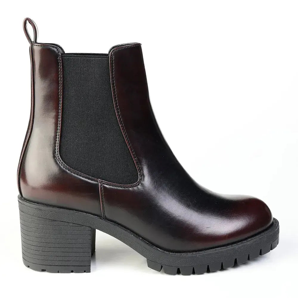 Madison Jolinda Ankle Boot - Wine