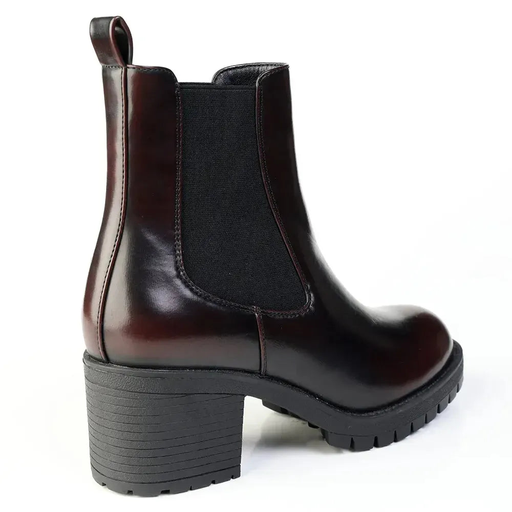 Madison Jolinda Ankle Boot - Wine