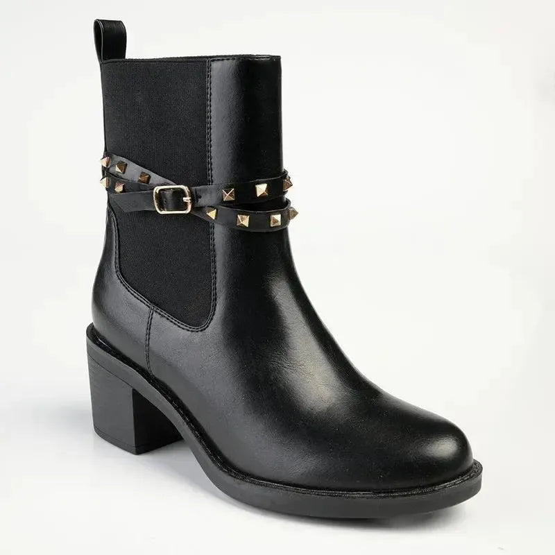 Madison Jonhsy Heel - Black
