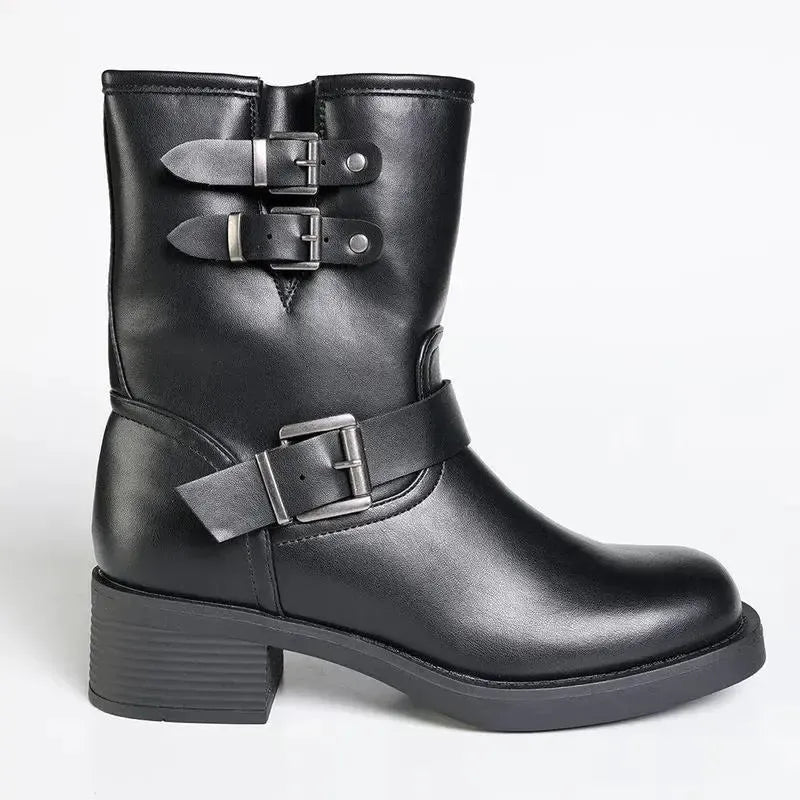 Madison Jorin Biker Boot - Black